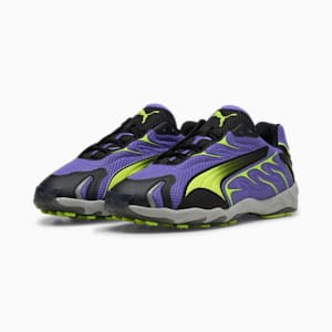 Sneakers Inhale, Dark Amethyst-Yellow Alert, extralarge