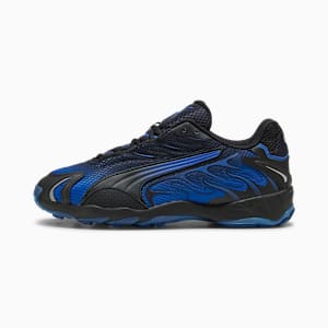 Inhale Men's Sneakers, Mountain Blue-PUMA Black, extralarge