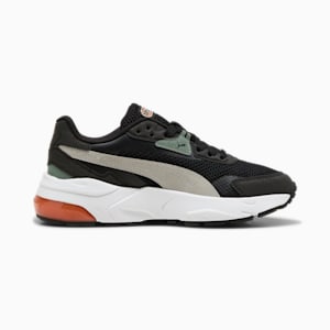 Vis2k Mid 90s Sneakers Youth, PUMA Black-Glacial Gray-Green Moon, extralarge