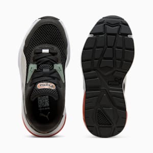 Vis2k Mid 90s Sneakers Kids, PUMA Black-Glacial Gray-Green Moon, extralarge