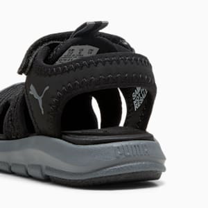 ベビー プーマ ファン レーサー メッシュ サンダル 12-16.5cm, PUMA Black-Cool Dark Gray, extralarge-JPN