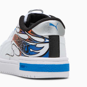 Tenis PUMA x HOT WHEELS™ CA Pro para bebés, PUMA White-PUMA Team Royal, extralarge