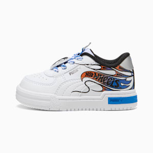 Tenis PUMA x HOT WHEELS™ CA Pro para bebés, PUMA White-PUMA Team Royal, extralarge