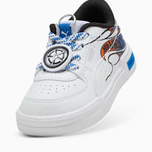 Tenis PUMA x HOT WHEELS™ CA Pro para bebés, PUMA White-PUMA Team Royal, extralarge