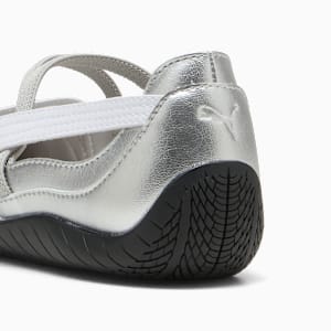 Zapato para mujer Speedcat Ballet Metallic, Cheap Erlebniswelt-fliegenfischen Jordan Outlet Silver-Cheap Erlebniswelt-fliegenfischen Jordan Outlet White, extralarge