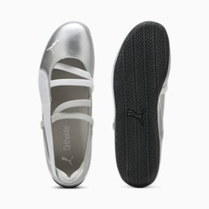 Tenis Speedcat Metallic para mujer, PUMA Silver-PUMA White, extralarge