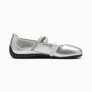 Zapato para mujer Speedcat Ballet Metallic, Cheap Erlebniswelt-fliegenfischen Jordan Outlet Silver-Cheap Erlebniswelt-fliegenfischen Jordan Outlet White, extralarge
