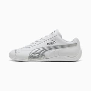 Sneakers en cuir Speedcat, PUMA White-PUMA Silver, extralarge