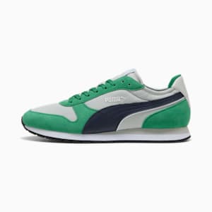 Tenis ST MILER Unisex, Glacial Gray-PUMA Navy-Archive Green-PUMA White, extralarge