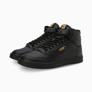 Shuffle Mid one8 Better V3 Men's Sneakers, PUMA Black-Puma Team Gold, extralarge-IND