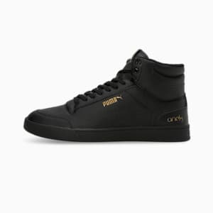Shuffle Mid one8 Better V3 Men's Sneakers, PUMA Black-Puma Team Gold, extralarge-IND