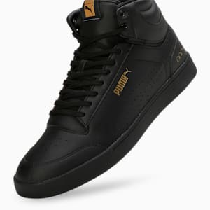 Shuffle Mid one8 Better V3 Men's Sneakers, PUMA Black-Puma Team Gold, extralarge-IND