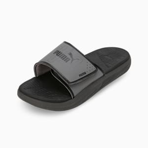 Softride V Cirro Slides, Cool Dark Gray-PUMA Black-Shadow Gray, extralarge-IND