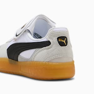 ウィメンズ パレルモ モーダ タン スニーカー, Feather Gray-PUMA Black, extralarge-JPN