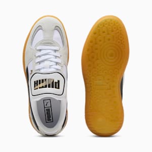 ウィメンズ パレルモ モーダ タン スニーカー, Feather Gray-PUMA Black, extralarge-JPN