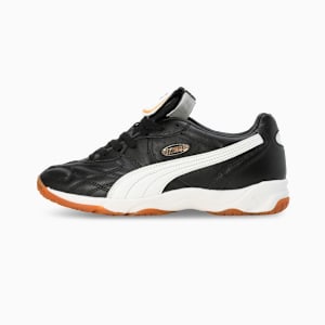 King Indoor Unisex Sneakers, PUMA Black-Warm White, extralarge-IND