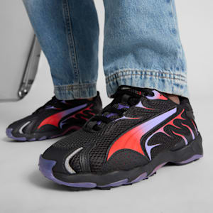Inhale Big Kids' Sneakers, PUMA Black-PUMA Red, extralarge