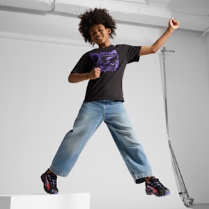 Inhale Big Kids' Sneakers, PUMA Black-PUMA Red, extralarge