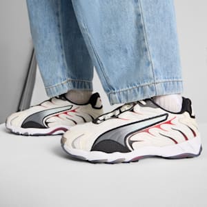 Inhale Big Kids' Sneakers, Warm White-For All Time Red, extralarge
