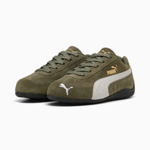 Zapatos deportivos Speedcat OG para niños pequeños, Loden Green-PUMA White, extralarge