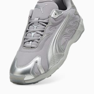 ユニセックス インへイル メタリック スニーカー, Glacial Gray- Team Silver, extralarge-JPN