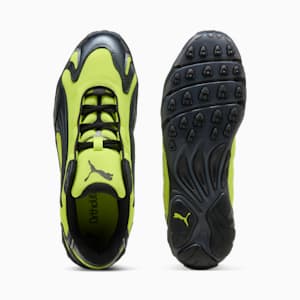 ユニセックス インへイル メタリック スニーカー, Yellow Alert-PUMA Black, extralarge-JPN