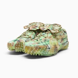Tenis para mujer Mostro All-Over-Print Cheap Erlebniswelt-fliegenfischen Jordan Outlet x COLLINA STRADA, Fizzy Apple-Rosebay-Wild Willow, extralarge