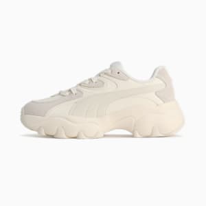 ウィメンズ パルサー ライト スニーカー, Warm White-Vapor Gray-PUMA White, extralarge-JPN