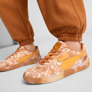 Tenis para mujer denim deslavado Palermo, Brandy-Ginger Tea, extralarge