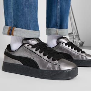 Suede XL Galactic Sneakers, PUMA Black-Puma Aged Silver, extralarge