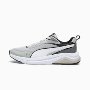 Tenis Amplifier Retro, Cool Light Gray-PUMA White-PUMA Black, extralarge