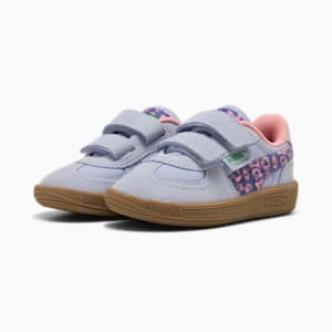 Tenis Palermo Cats Club para bebés, Cool Weather-Blue Crystal-Pink Fruit, extralarge