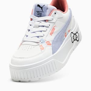 ガールズ PUMA x ハローキティ アンド フレンズ カルメン 2 アイドル スニーカー 22-25cm, PUMA White-Cool Weather-Pink Fruit, extralarge-JPN