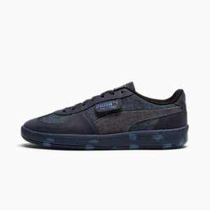 Palermo Latin Punk Men's Sneakers, New Navy-Galactic Gray-Blue Crystal, extralarge