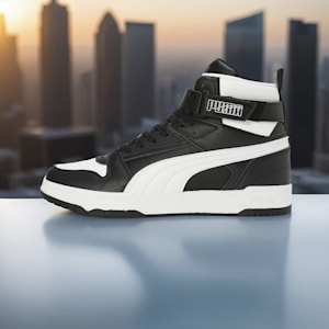 Court Shatter Men's Sportstyle Casual Shoe, PUMA Black-PUMA White, extralarge-IND