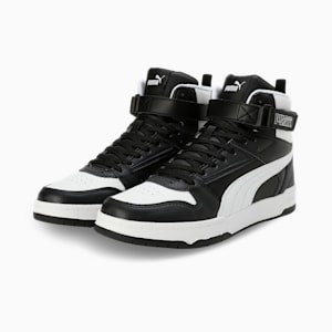 Court Shatter Men's Sportstyle Casual Shoe, PUMA Black-PUMA White, extralarge-IND