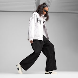 ユニセックス ベラ UT レザー スニーカー, Warm White-PUMA Black, extralarge-JPN