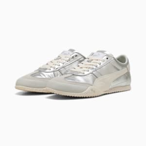 ユニセックス ベラ UT レザー スニーカー, PUMA Silver-Frosted Ivory-PUMA White, extralarge-JPN
