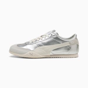 ユニセックス ベラ UT レザー スニーカー, PUMA Silver-Frosted Ivory-PUMA White, extralarge-JPN