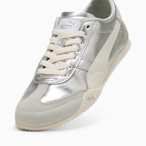 ユニセックス ベラ UT レザー スニーカー, PUMA Silver-Frosted Ivory-PUMA White, extralarge-JPN