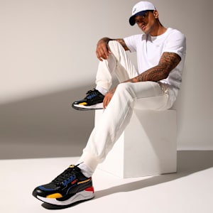 X-Ray 2 Square Superior Comfort Casual Shoes, Dark Shadow-Puma Black-Spectra Yellow-Limoges-High Risk Red, extralarge-IND