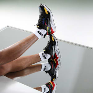 X-Ray 2 Square Superior Comfort Casual Shoes, Dark Shadow-Puma Black-Spectra Yellow-Limoges-High Risk Red, extralarge-IND