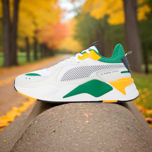 RS-X Geek Res Unisex Advanced Cushioning Sneakers, PUMA White-Archive Green, extralarge-IND
