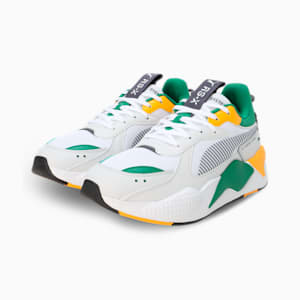 RS-X Geek Res Unisex Advanced Cushioning Sneakers, PUMA White-Archive Green, extralarge-IND