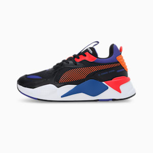 RS-X Geek Res Unisex Advanced Cushioning Sneakers, PUMA Black-Lapis Lazuli, extralarge-IND
