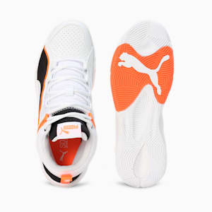 Rebound Future EVO Core Sneakers, PUMA White-PUMA Black-Ultra Orange, extralarge-IND