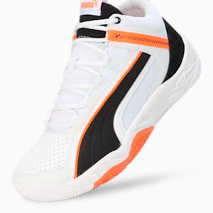 Rebound Future EVO Core Sneakers, PUMA White-PUMA Black-Ultra Orange, extralarge-IND