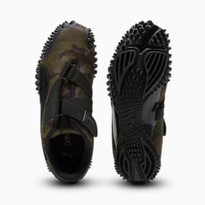 Mostro Camo Women's Sneakers, Wild Willow-Dark Olive, extralarge