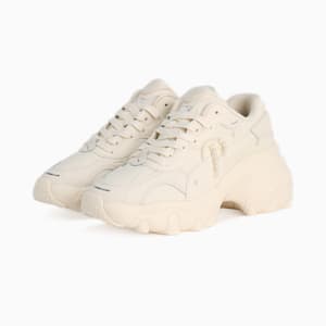 ウィメンズ パルサー ウェッジ パール スニーカー, Frosted Ivory-PUMA White, extralarge-JPN