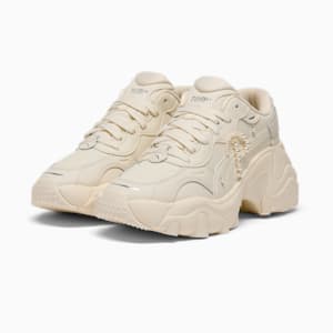 Tenis para mujer Pulsar Wedge, Frosted Ivory-PUMA White, extralarge